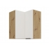 Szafka narożna górna 60 cm AURO WH/AR 60x60 GN-72 2F 90 antyfinger